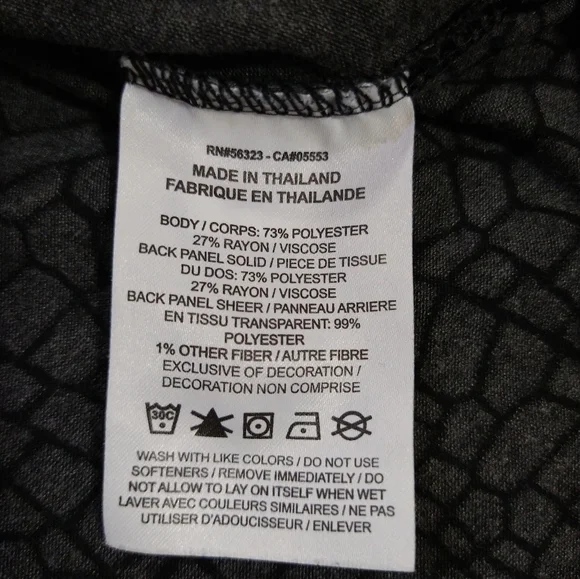 Size X's Nike athletic workout sports top - Picture 14 of 16